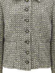 Tweed Jacket #40 White/Gray