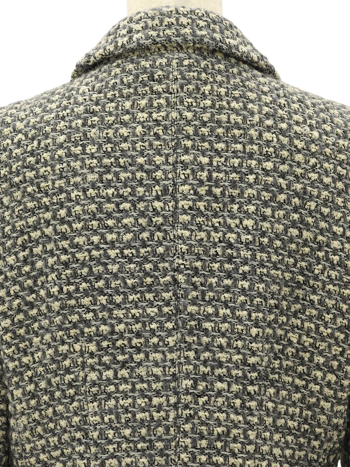 Tweed Jacket #40 White/Gray