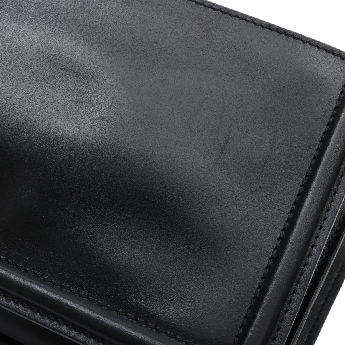 Around 2005 CC Turn-Lock Chain Shoulder Bag Black