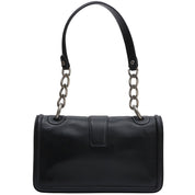 Around 2005 CC Turn-Lock Chain Shoulder Bag Black