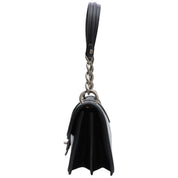 Around 2005 CC Turn-Lock Chain Shoulder Bag Black