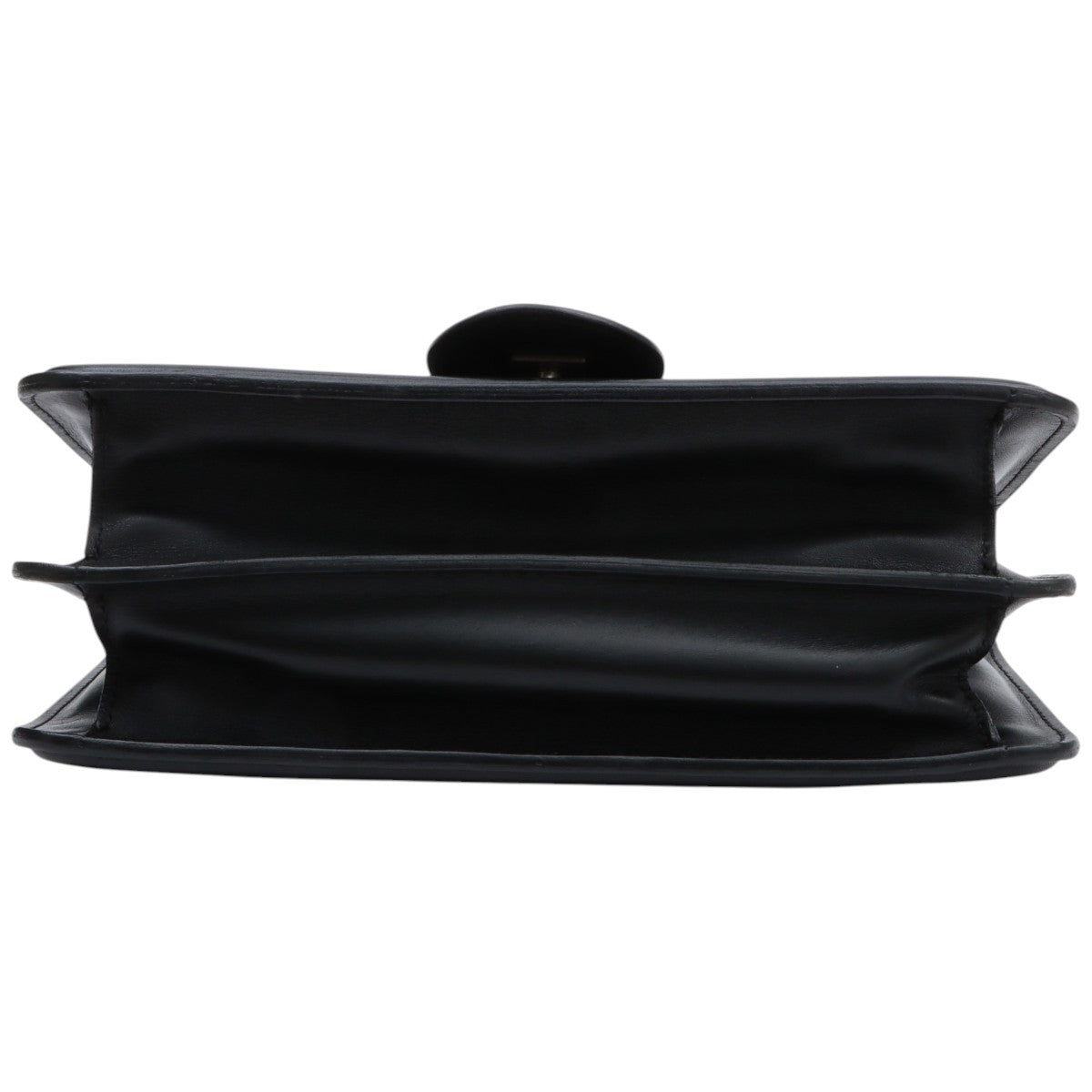 Around 2005 CC Turn-Lock Chain Shoulder Bag Black
