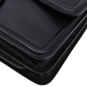 Around 2005 CC Turn-Lock Chain Shoulder Bag Black