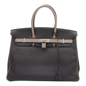 2008年产 Birkin 35 大象灰/沥青灰