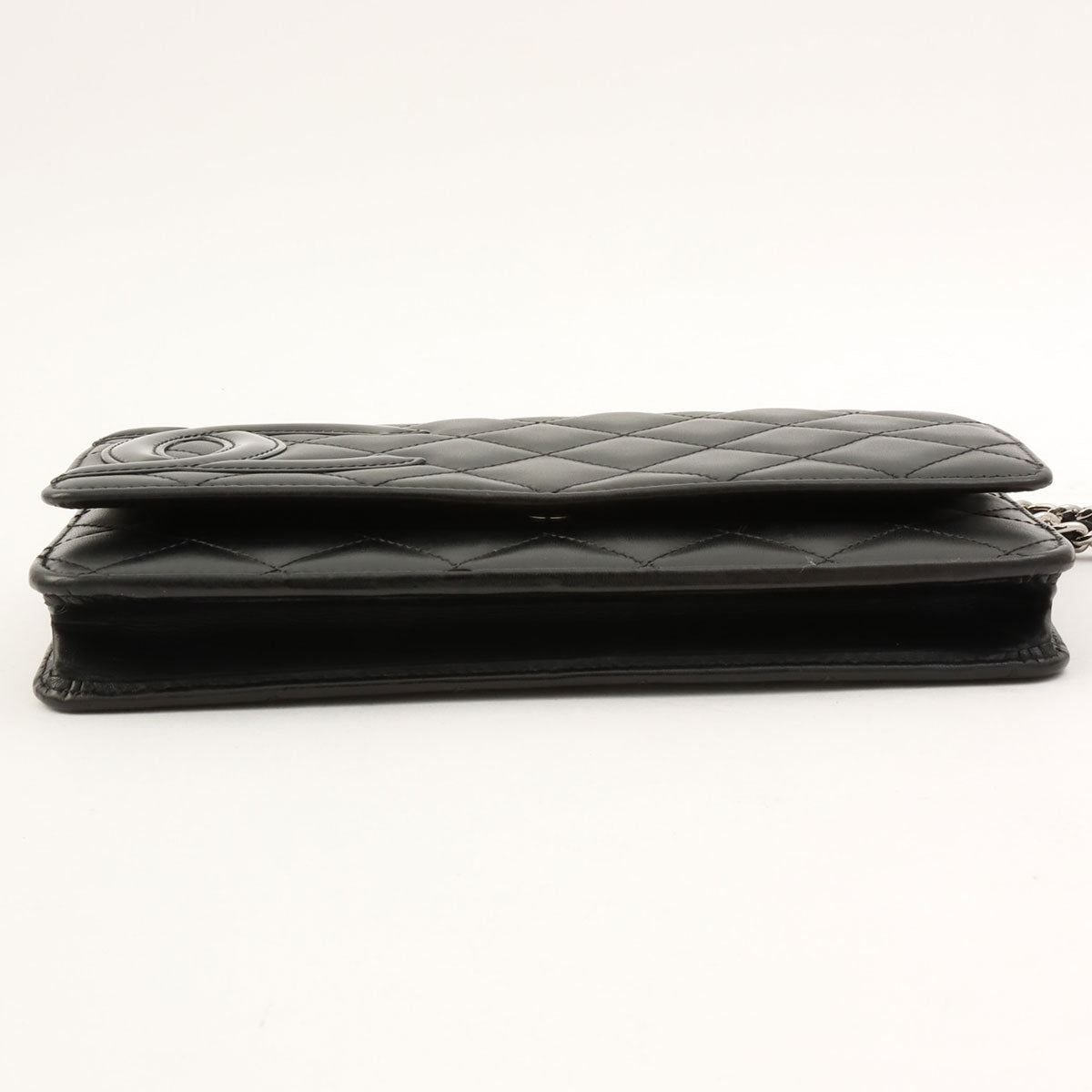 Cambon Line Chain Wallet, Black, circa 2011