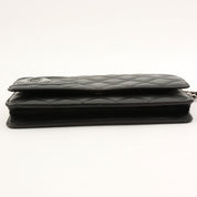 Cambon Line Chain Wallet, Black, circa 2011