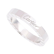 18K Cartier Lanieres戒指 #49 白K金