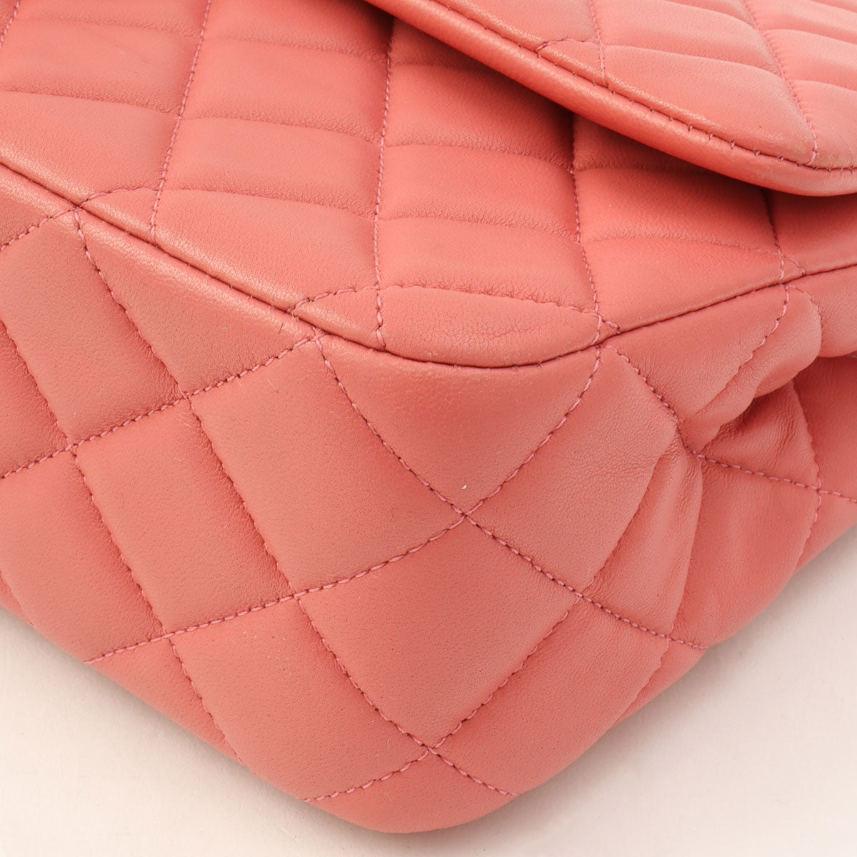 2014年頃製 バレンタイン限定クラシックフラップチェーンバッグ25cm ピンク