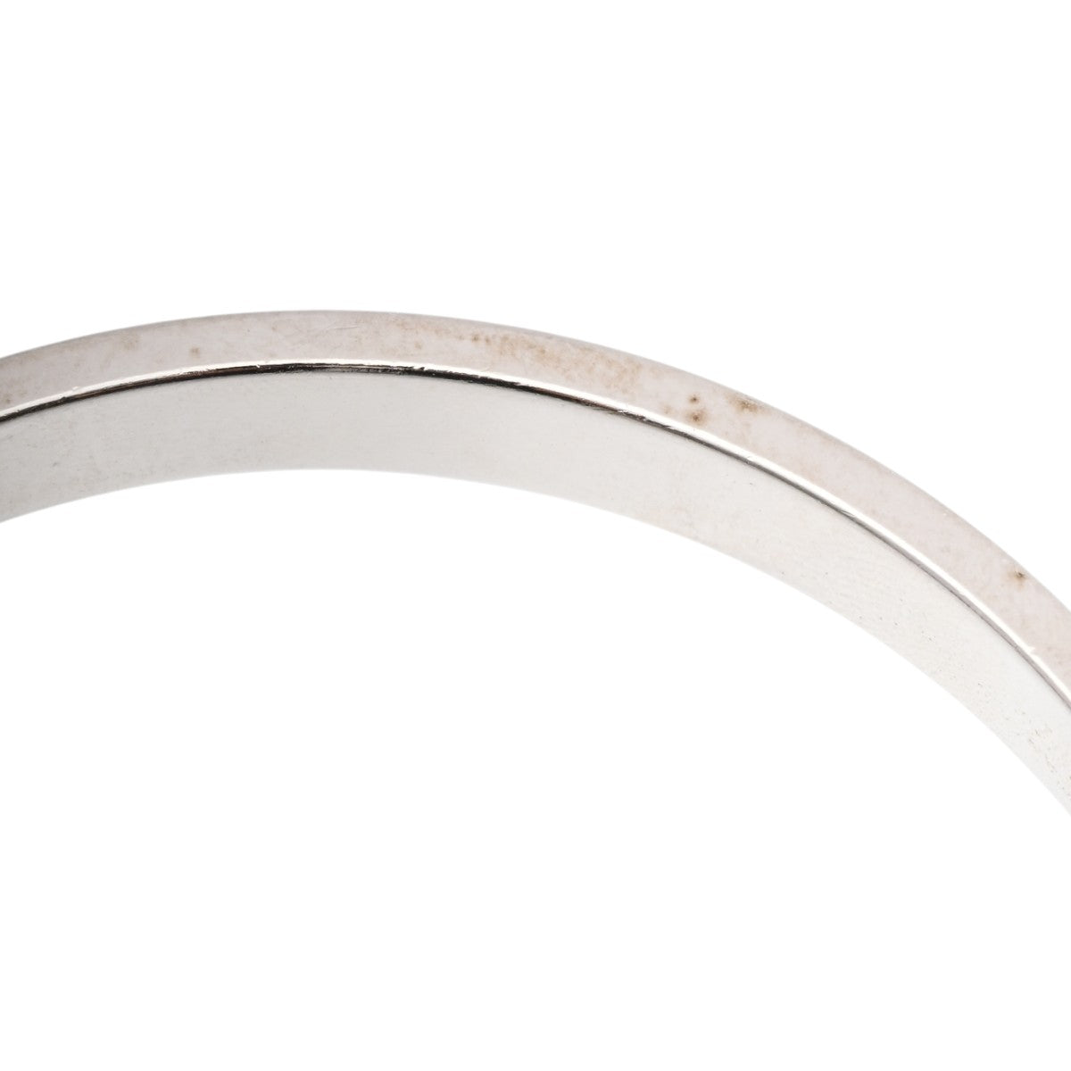 Kelly Bangle Silver/Brown