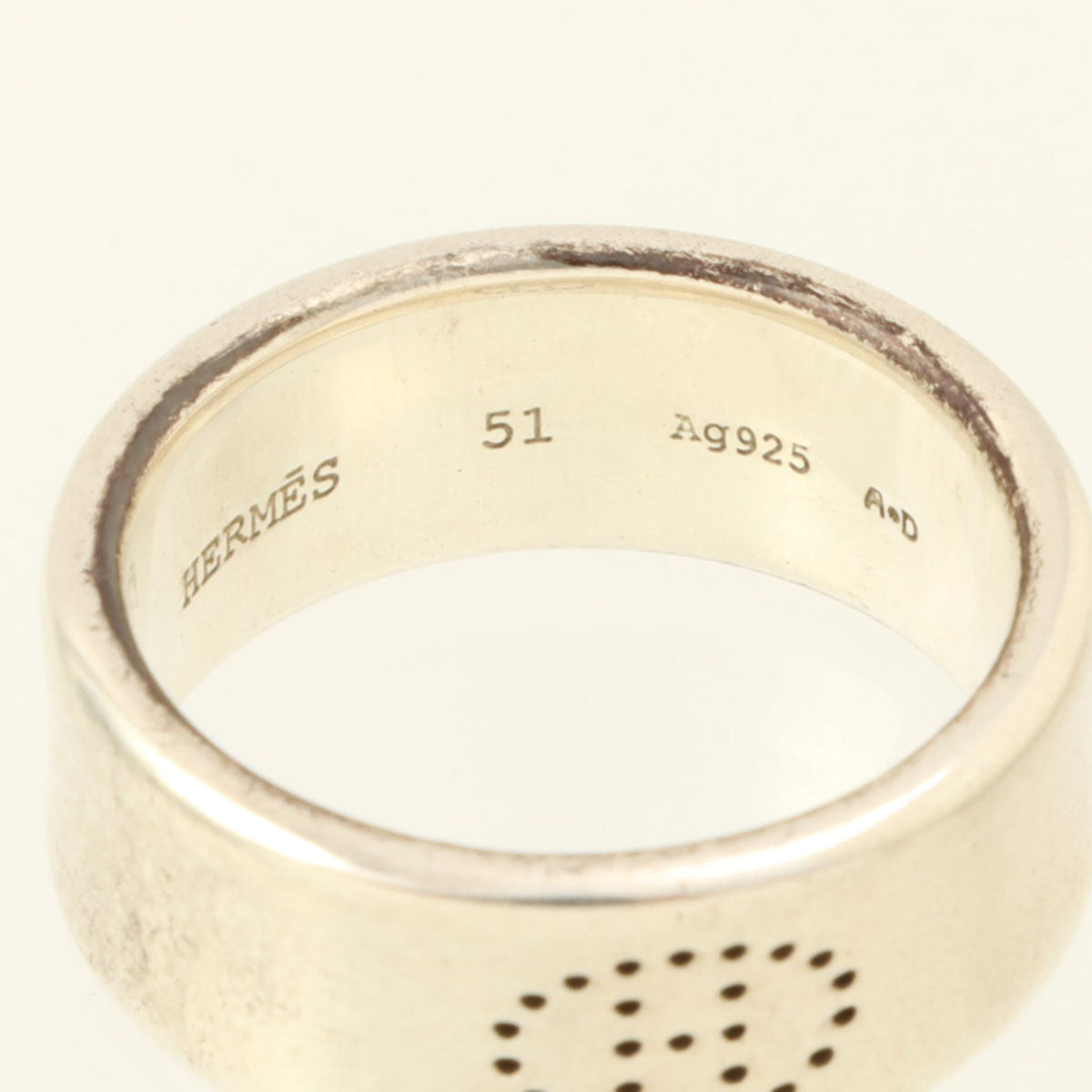 925 Eclipse Ruban Ring #51 Silver