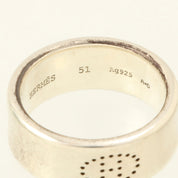 925 Eclipse Ruban Ring #51 Silver