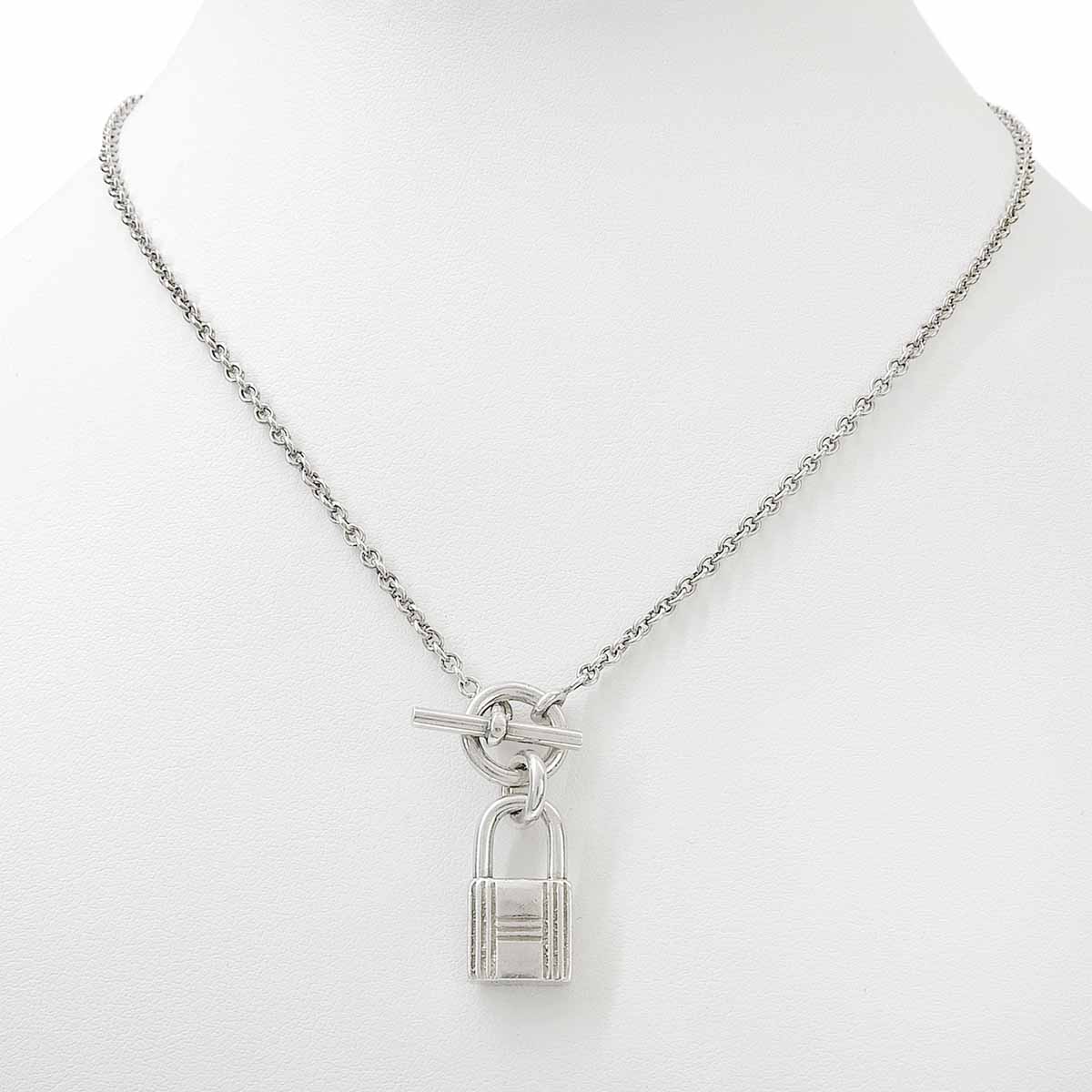 SV925カデナネックレス シルバー