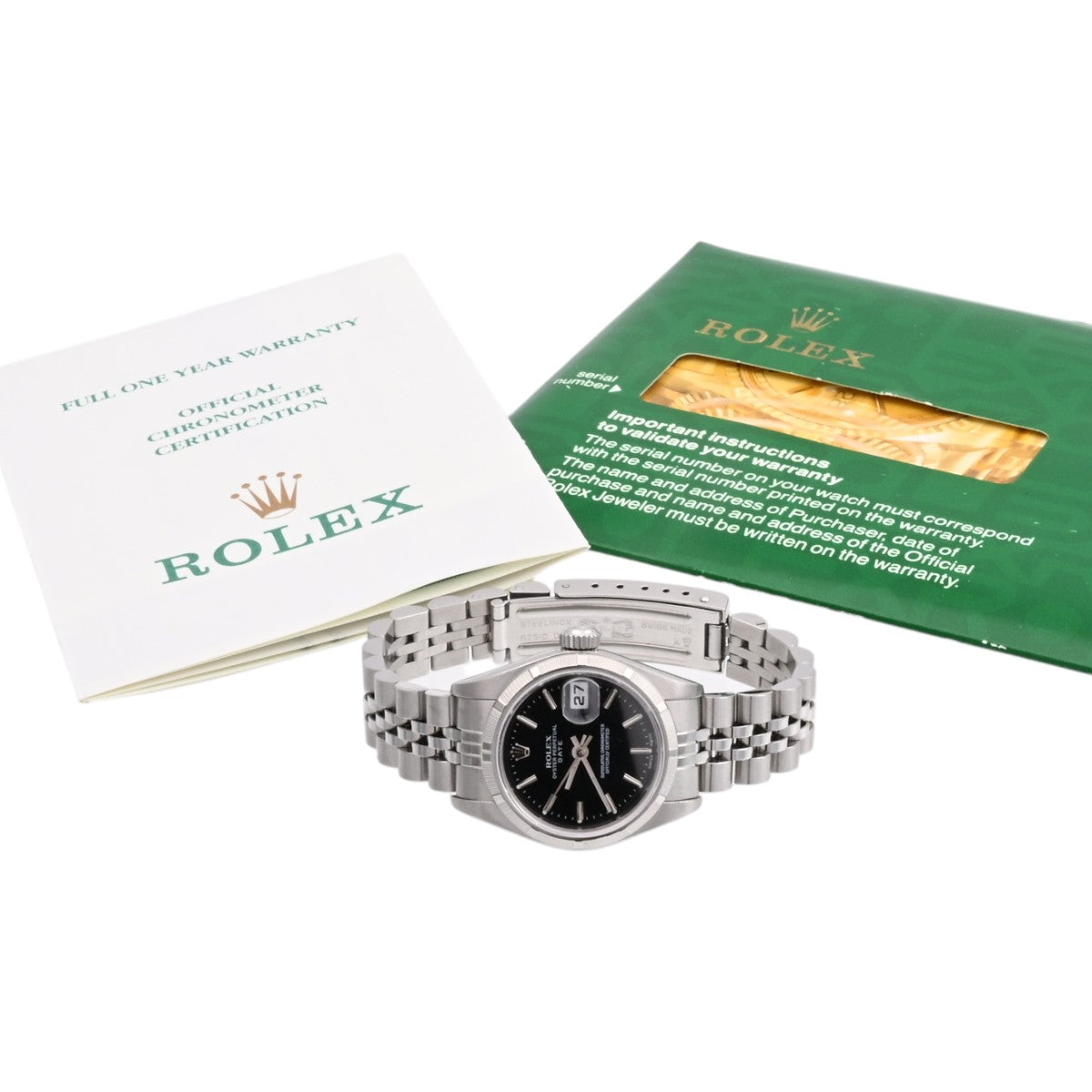 Circa 1998-1999 Oyster Perpetual Date 26mm 69190 Automatic Black