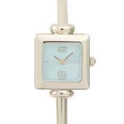 Square Logo Face Watch 1900L Quartz Light Blue