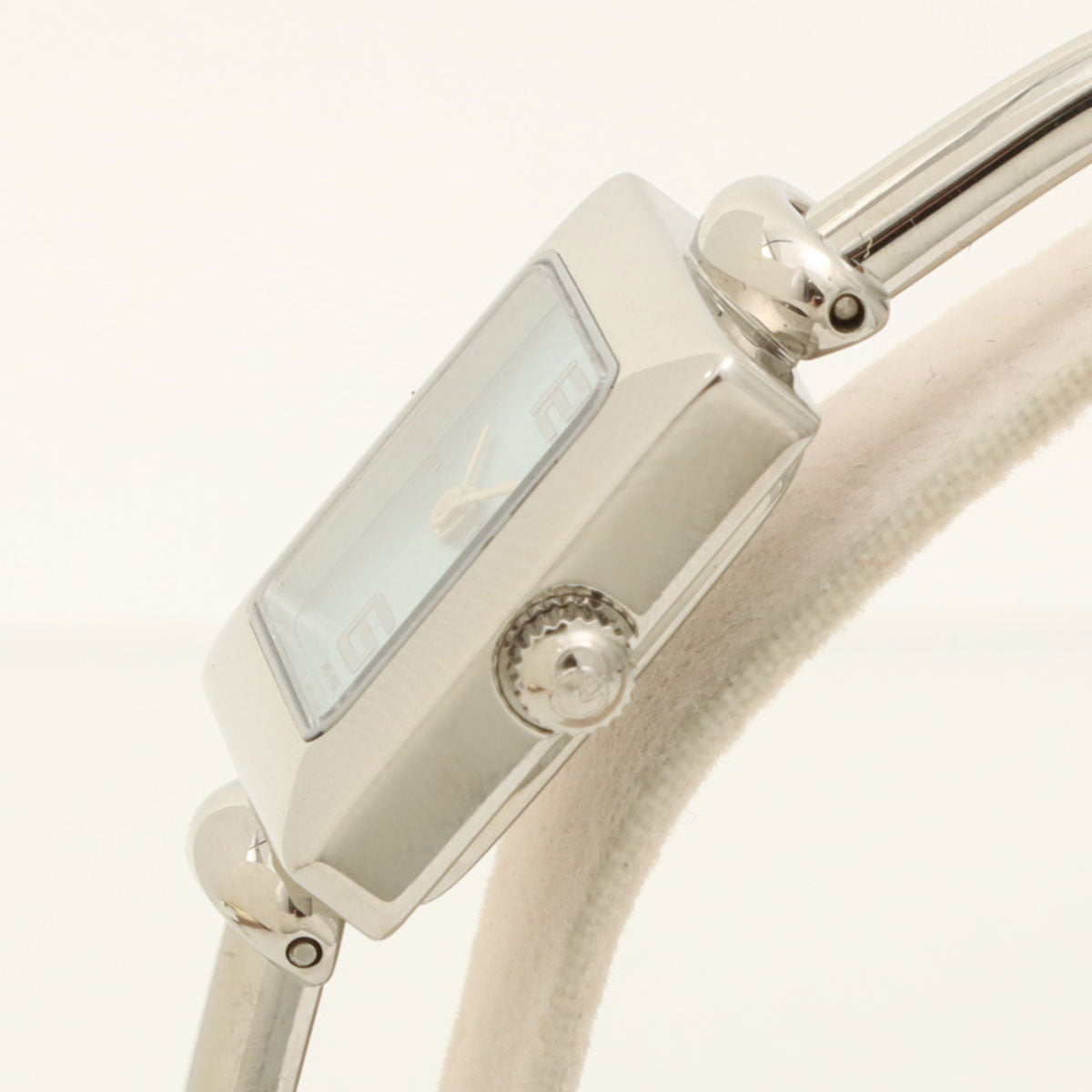 Square Logo Face Watch 1900L Quartz Light Blue