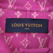 2018 Wool Belt Design Hooded Coat Pink