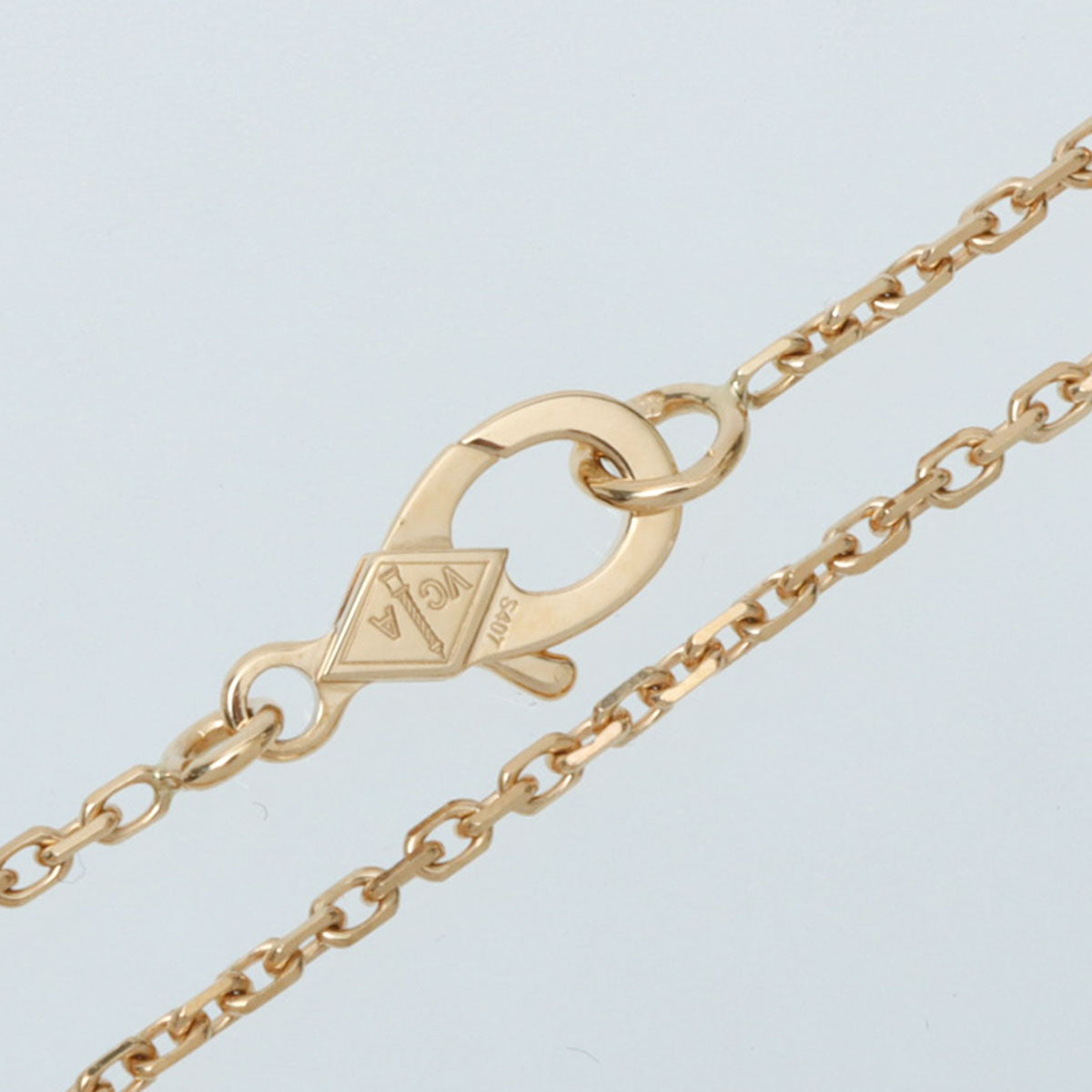 18K Vintage Alhambra Necklace Gold/Green