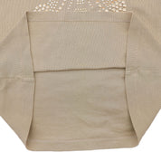 マカダムスタッズ長袖Tシャツ #M ベージュ