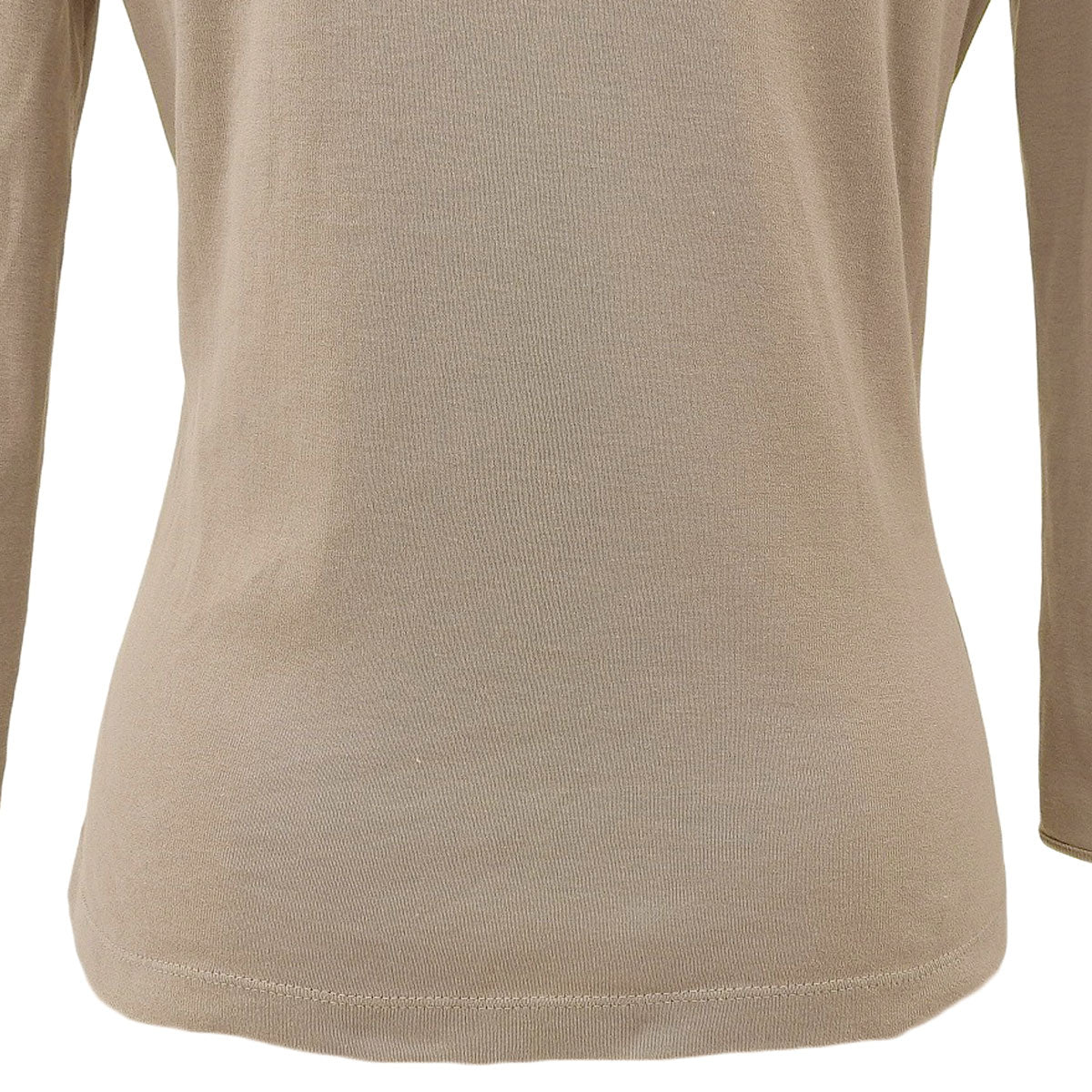 マカダムスタッズ長袖Tシャツ #M ベージュ