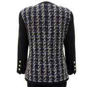 Tweed CC Mark Button Set-up #38 Black/Multi