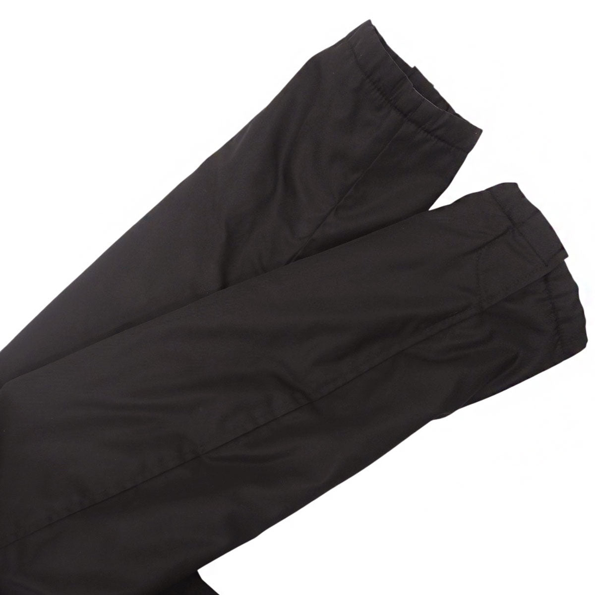 Nylon Leather Combination Fur Collar Coat #40 Black