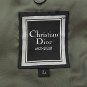 Logo Button Mods Coat #L Khaki
