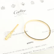 18Kダイヤモンドラブブレスレット イエローゴールド
