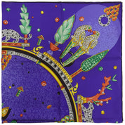 Jewelry Pattern Scarf Blue/Multi