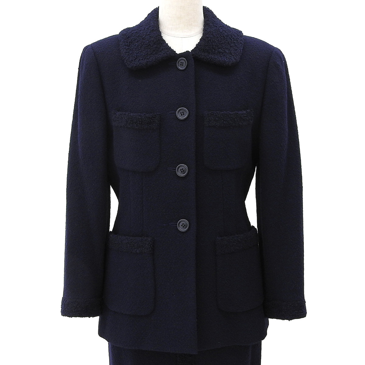 Wool Set-up #38 Navy