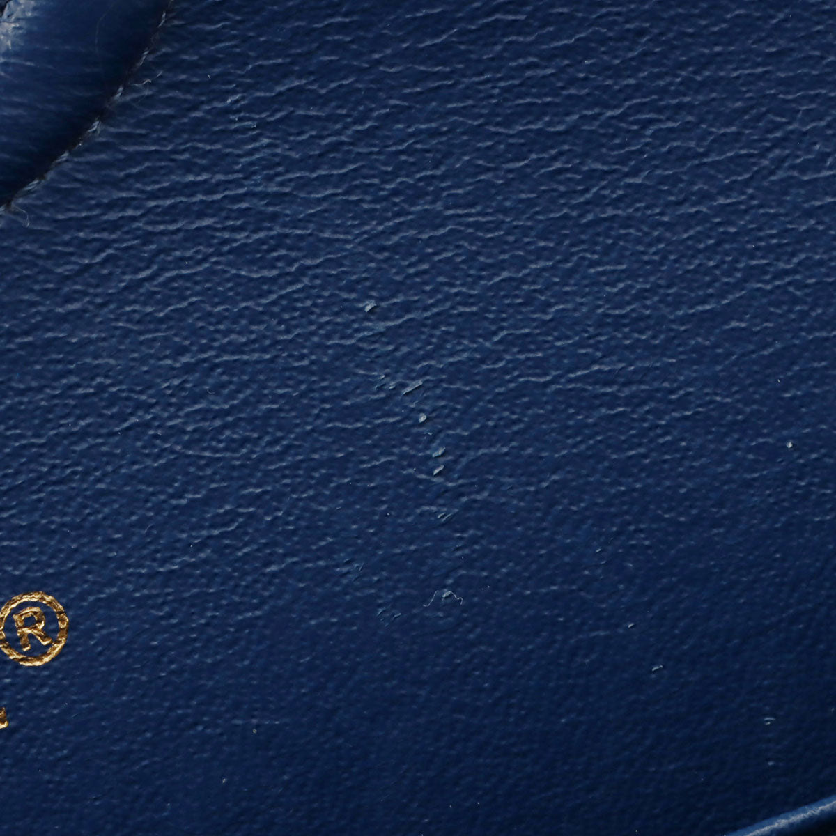 2019年頃製 デニムCCターンロックチェーンショルダーバッグ インディゴ