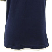 1996 CC Logo Short-Sleeved Knit Top #40 Navy/White