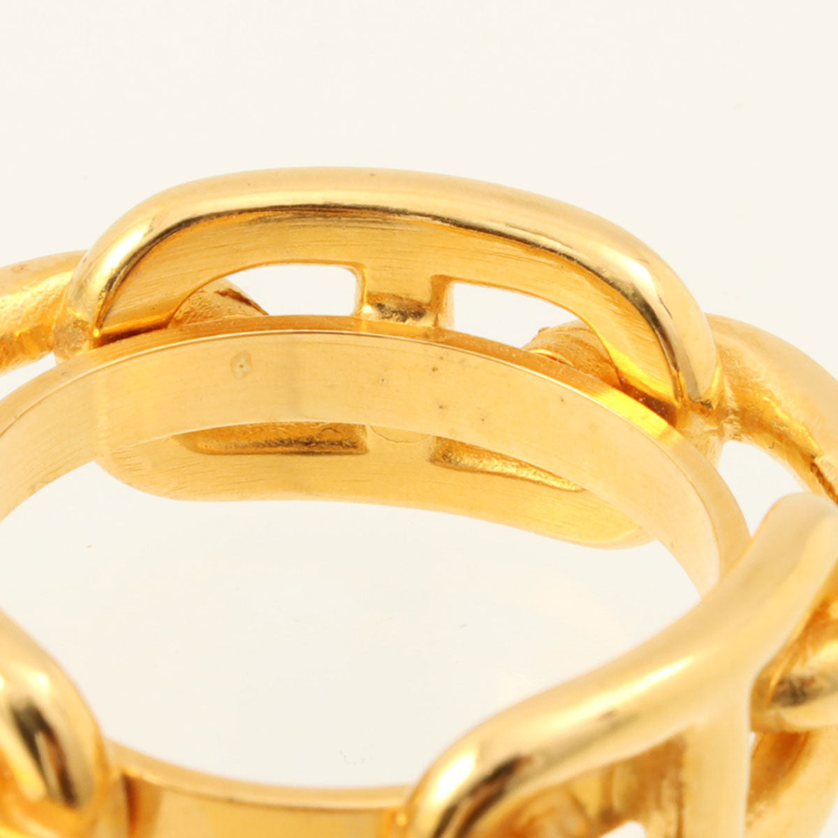 Chaine d'Ancre Scarf Ring Gold