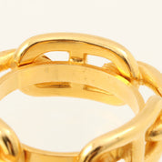 Chaine d'Ancre Scarf Ring Gold
