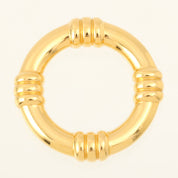 Bouquet Scarf Ring - Gold