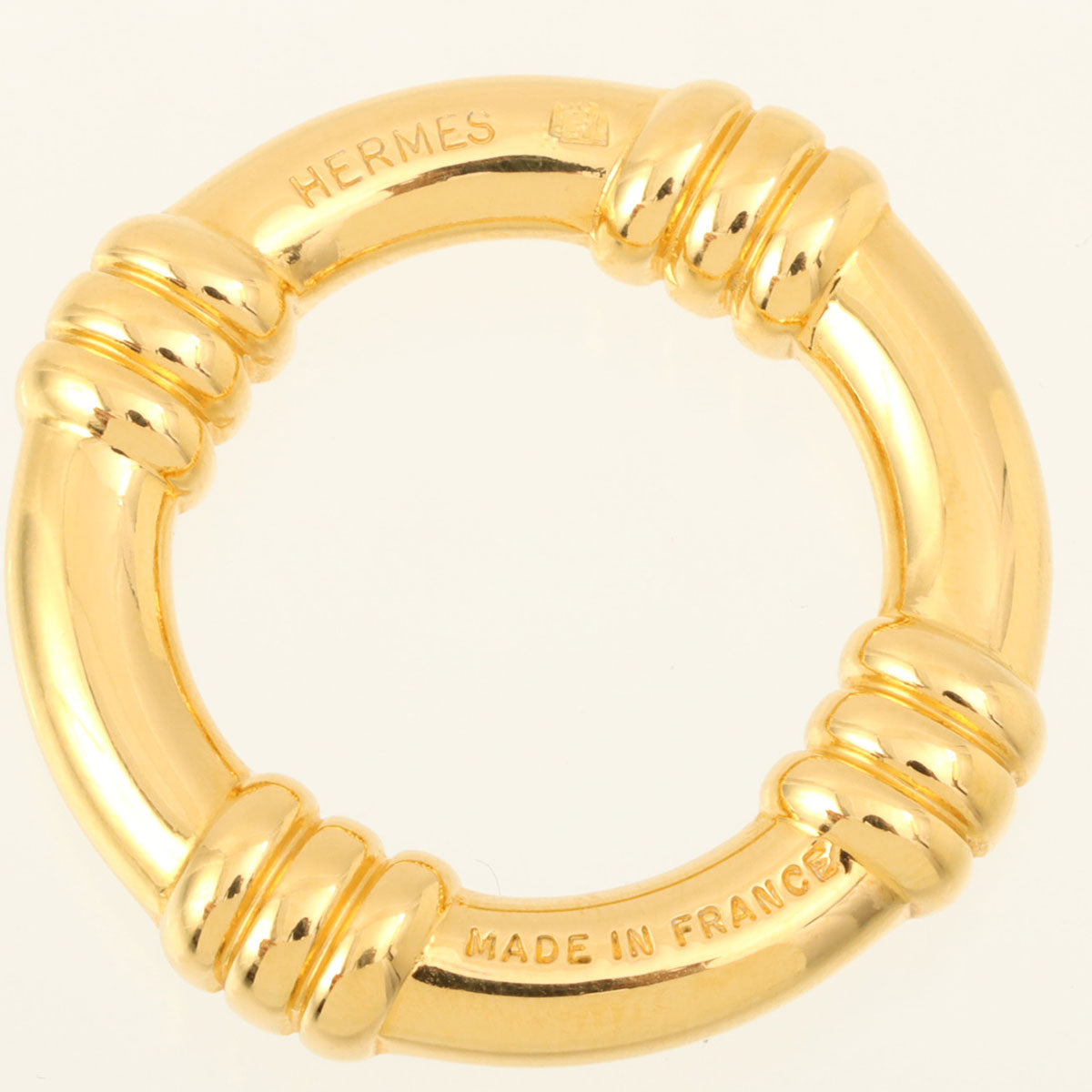 Bouquet Scarf Ring - Gold