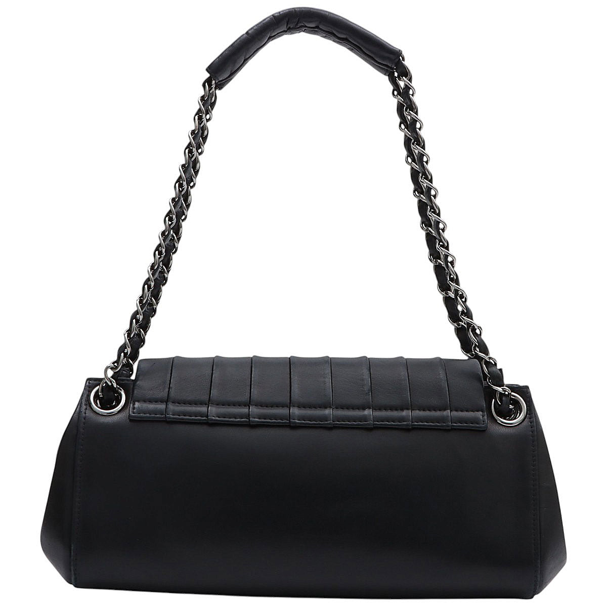 Mademoiselle Stitch CC Mark Chain Shoulder Bag, Black, manufactured around 2001
