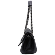 Mademoiselle Stitch CC Mark Chain Shoulder Bag, Black, manufactured around 2001