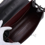 Mademoiselle Stitch CC Mark Chain Shoulder Bag, Black, manufactured around 2001