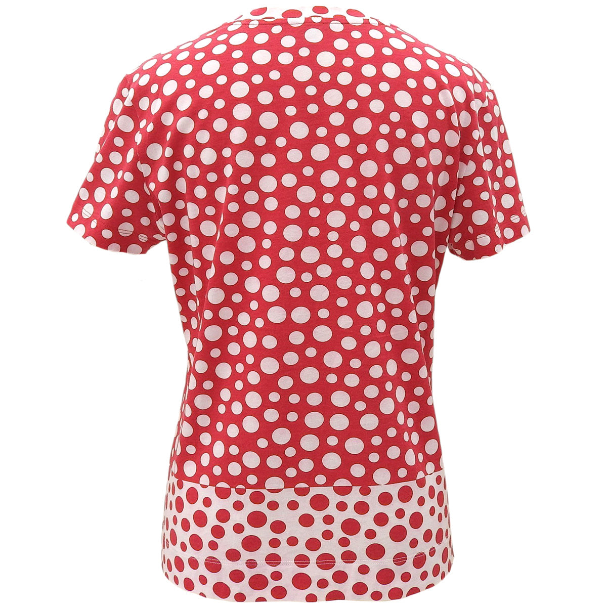 Yayoi Kusama Collaboration Dot Pattern T-Shirt #S Red/White/Blue