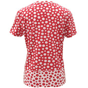 Yayoi Kusama Collaboration Dot Pattern T-Shirt #S Red/White/Blue