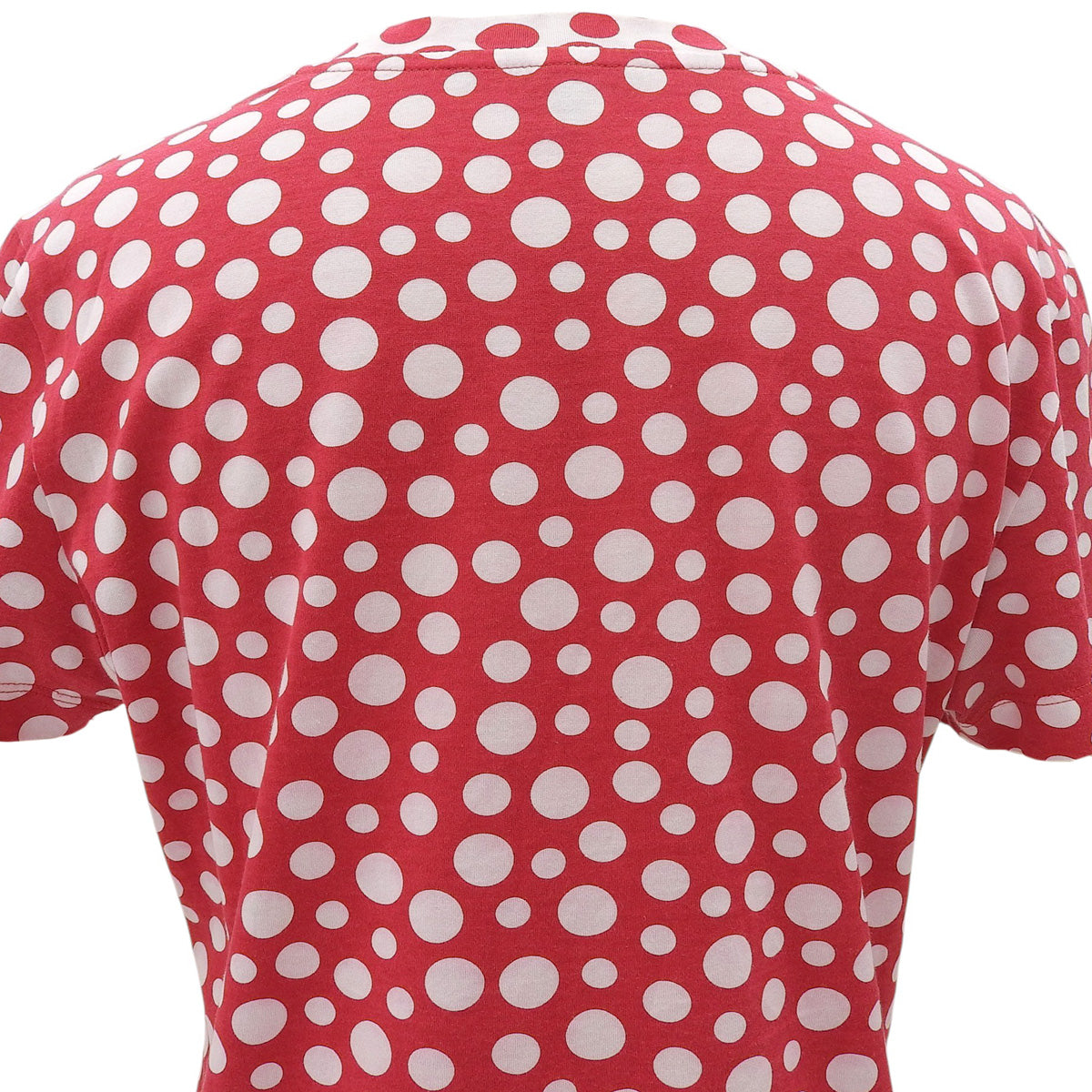 Yayoi Kusama Collaboration Dot Pattern T-Shirt #S Red/White/Blue
