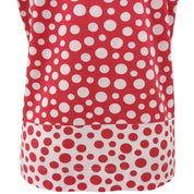 Yayoi Kusama Collaboration Dot Pattern T-Shirt #S Red/White/Blue