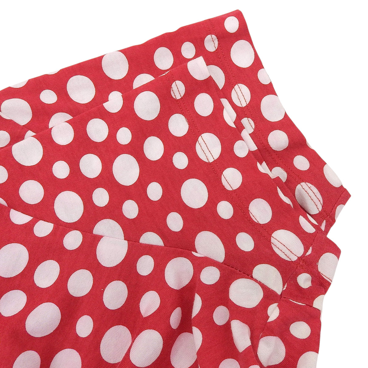 Yayoi Kusama Collaboration Dot Pattern T-Shirt #S Red/White/Blue