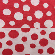 Yayoi Kusama Collaboration Dot Pattern T-Shirt #S Red/White/Blue