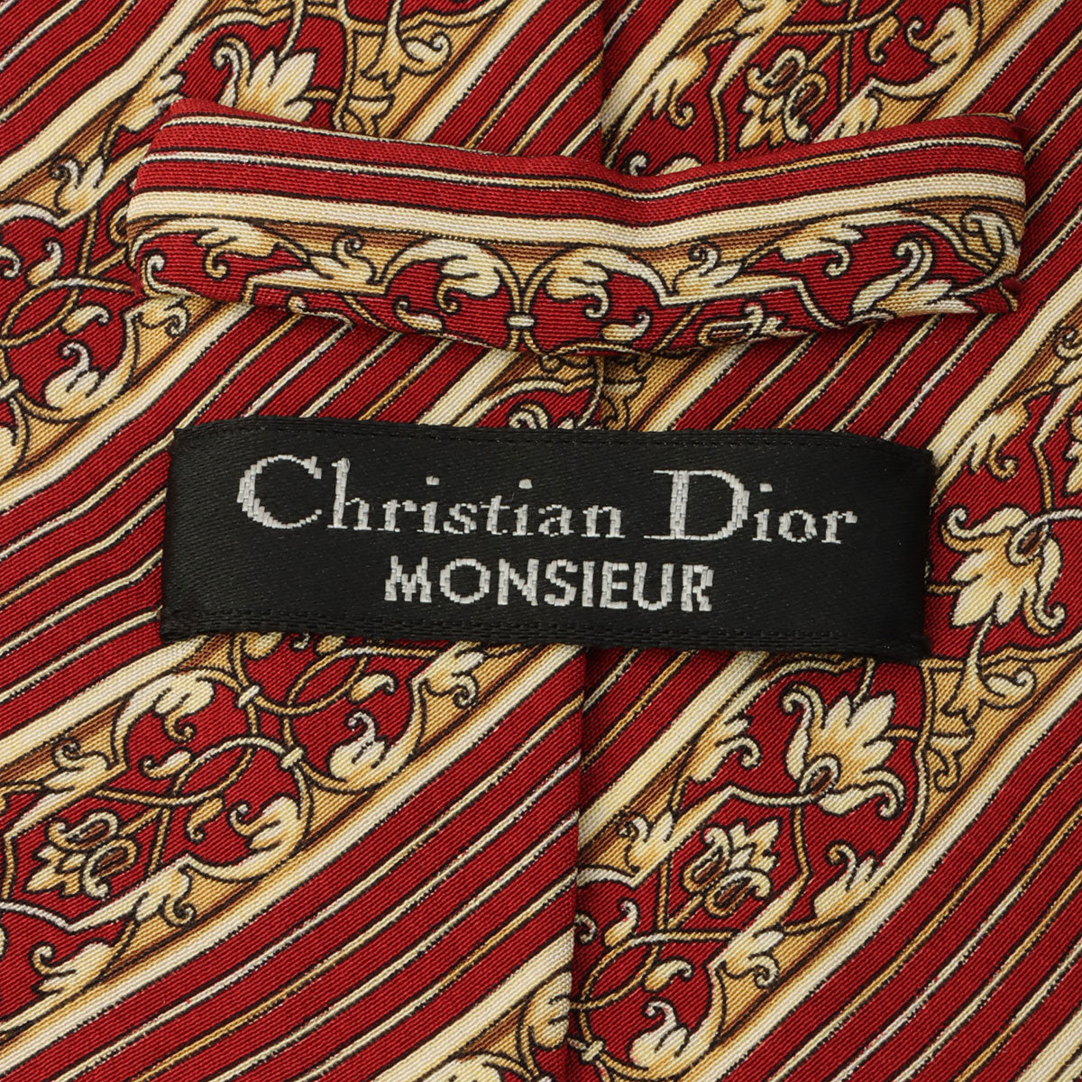 Design Pattern Tie Red