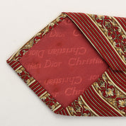 Design Pattern Tie Red