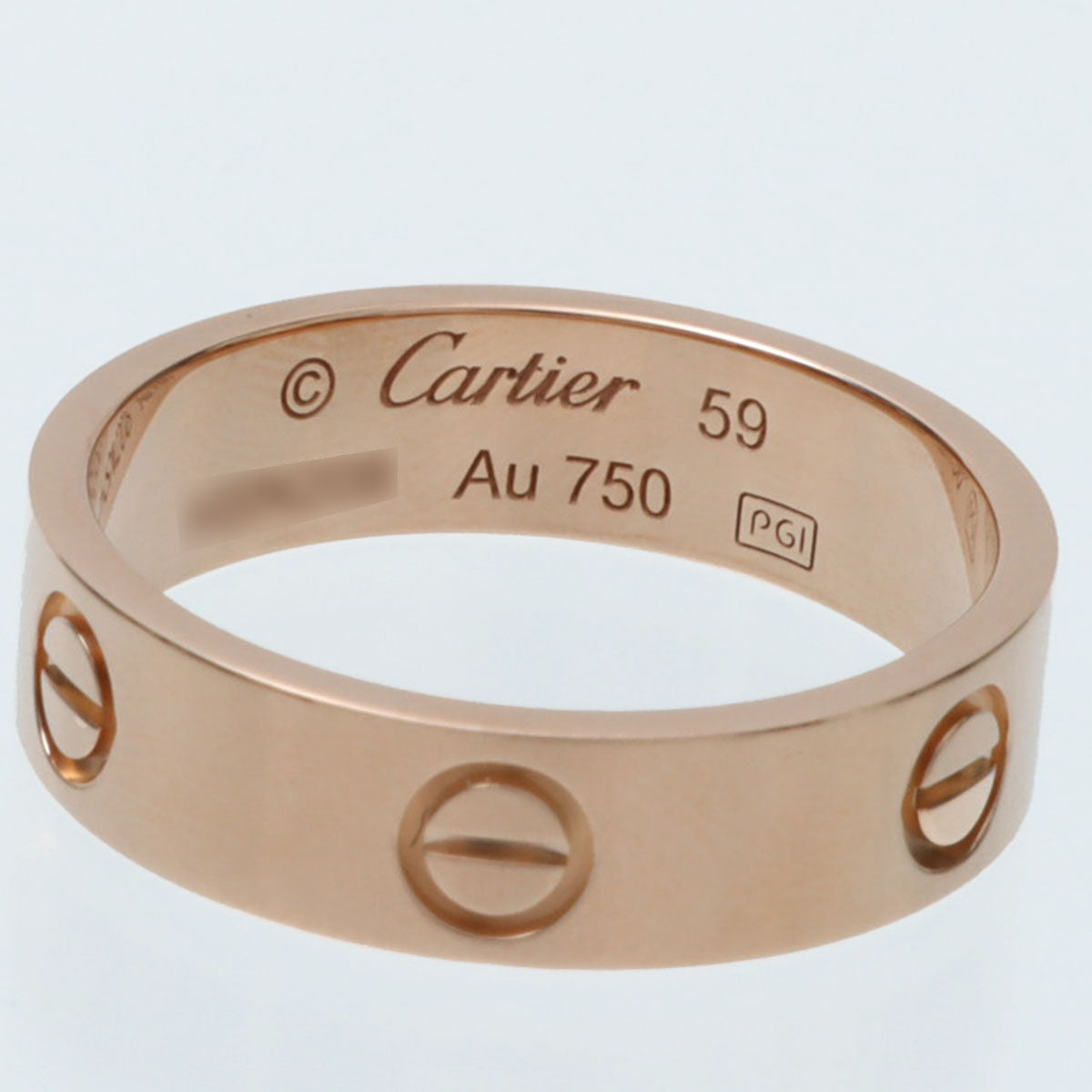 18K Love Ring #59 Pink Gold