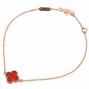 18K Sweet Alhambra Gold/Red