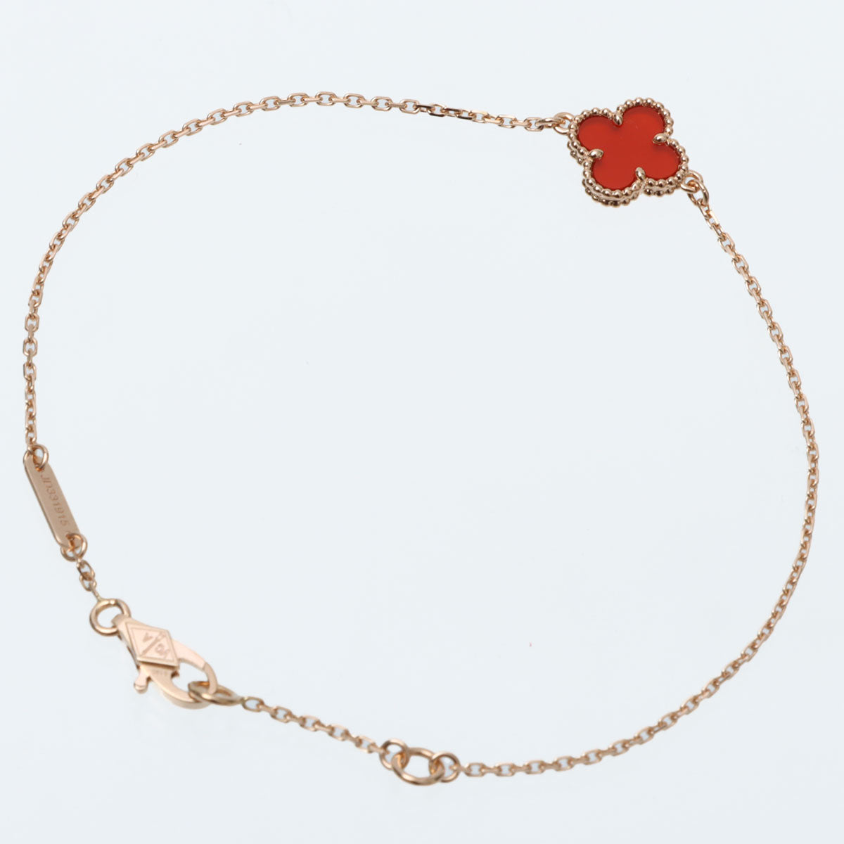18K Sweet Alhambra Gold/Red