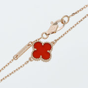 18K Sweet Alhambra Gold/Red